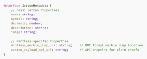 Token Configuration